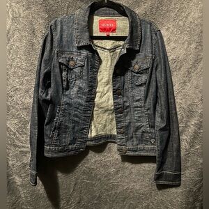 Guess Dark Blue Jean Jacket
